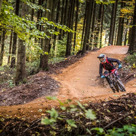 Rasanter Fahrspaß in der Bikewelt Schöneck | Foto: Achim Meurer