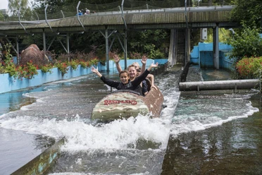 Wildwasserbahn Wildwasserbahn im Rasti-Land