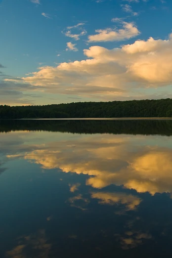 Abendstimmung am Lütauer See