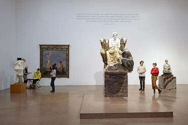 MdbK, Besucher in der Ausstellung, Max Klinger MdbK, Besucher in der Ausstellung, Max Klinger