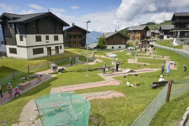 Minigolf Gletschi Kinderanimation - Minigolf - Aletsch Arena