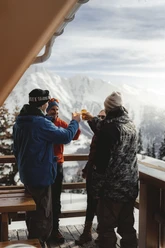 Apres-Ski in der Viva Bar, Riederalp Aletsch Arena