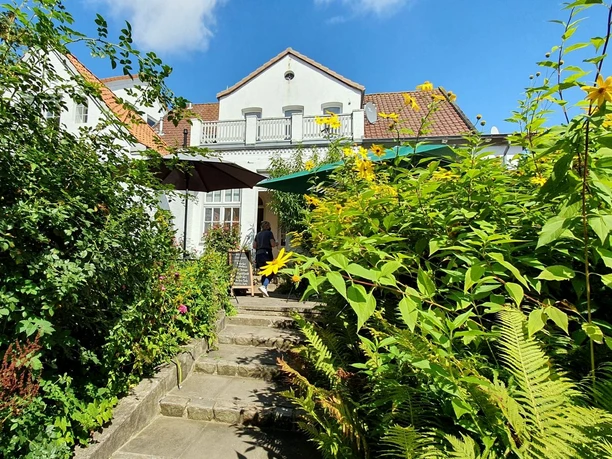 Cafégarten im Hebbelcafé