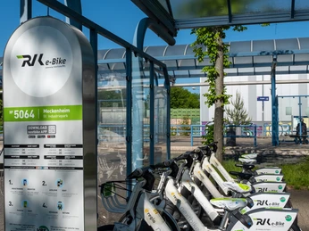RVK E-Bike Leihstation 2021 Frühling Meckenheim