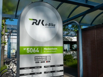 E-Bike Leihstation Meckenheim Industriepark 2021 Frühling Meckenheim