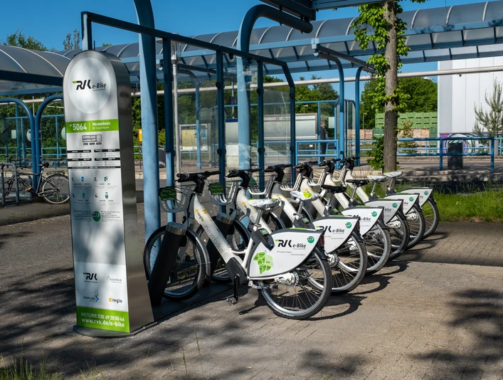 E-Bikes am Industriepark Meckenheim 2021 Frühling Meckenheim