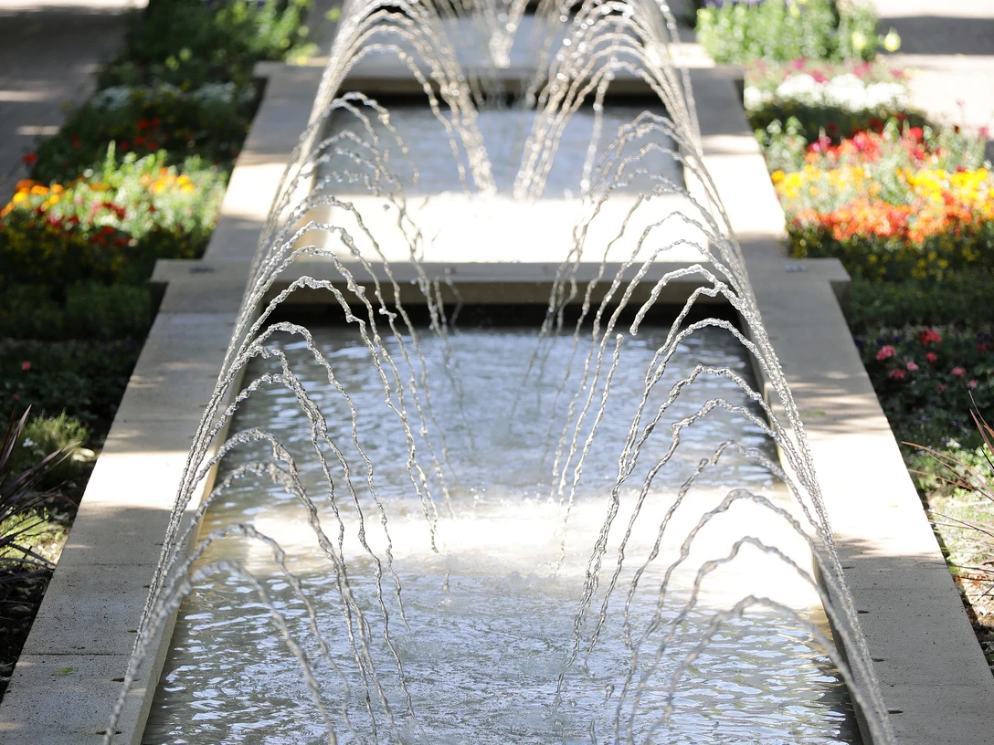 Springbrunnen im Kurpark Bad Camberg Springbrunnen im Kurpark Bad Camberg