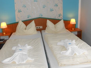 Ferienhotel Forelle in Treseburg - Schlafzimmer Ferienhotel Forelle in Treseburg - Schlafzimmer