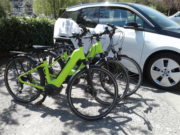 Deckers Biohotel E-Bike Verleih Ladestation Deckers Biohotel E-Bike Verleih Ladestation