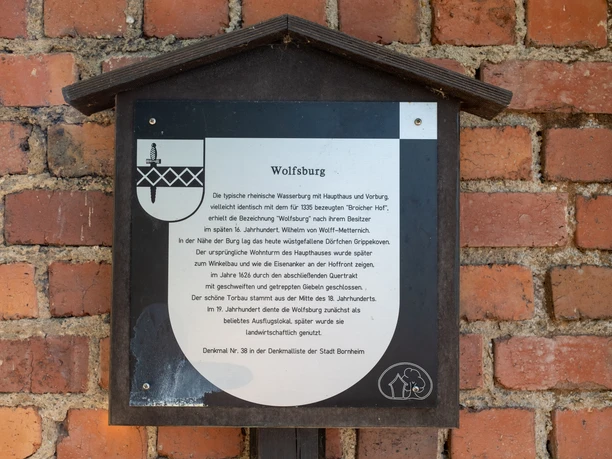 Infoschild 2021 Frühling Alfter