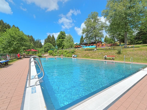 Freibad Kniebis Vollansicht Freibad Kniebis Vollansicht