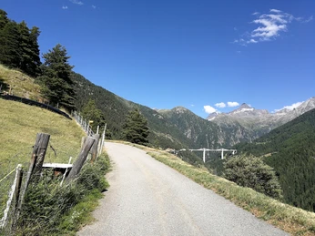 Aussicht auf die Ganterbrücke