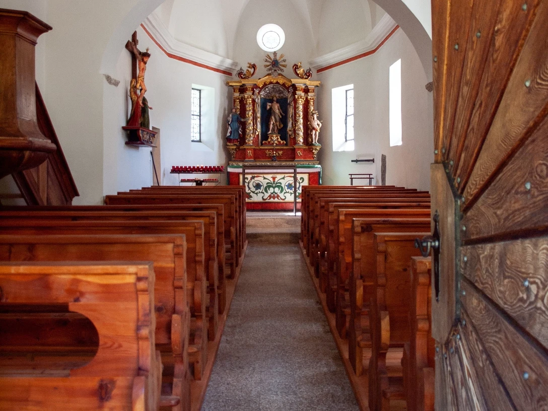 Eggen Kapelle Innenaufnahme von der Eggen Kapelle Interior view of the Eggen ChapelVue intérieure de la chapelle Eggen
