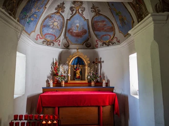 Brukapelle Innenansicht Kapelle Maria BruInterior view of Maria Bru ChapelVue intérieure de la chapelle Maria Bru