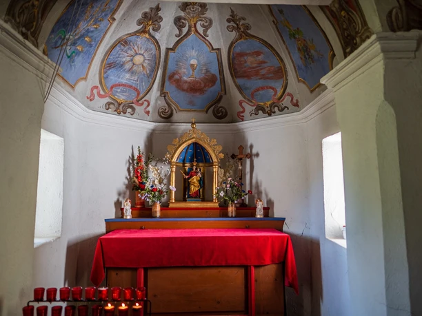 Brukapelle Vue intérieure de la chapelle Maria Bru