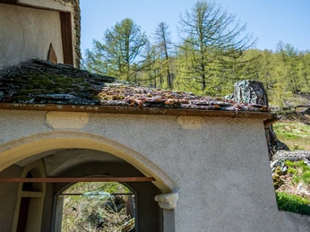 Brukapelle Aussenansicht Kapelle Maria BruExterior view of Maria Bru ChapelVue extérieure de la chapelle Maria Bru