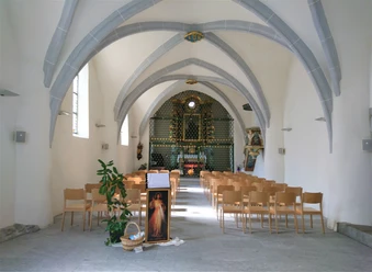 Innenansicht Antoniuskapelle Brig Interior view of St. Anthony's Chapel