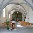Innenansicht Antoniuskapelle Brig Innenansicht AntoniuskapelleInterior view of St. Anthony's ChapelVue intérieure de la chapelle Saint-Antoine