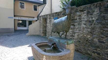 Geissji Brunnen auf dem Geissplatzji