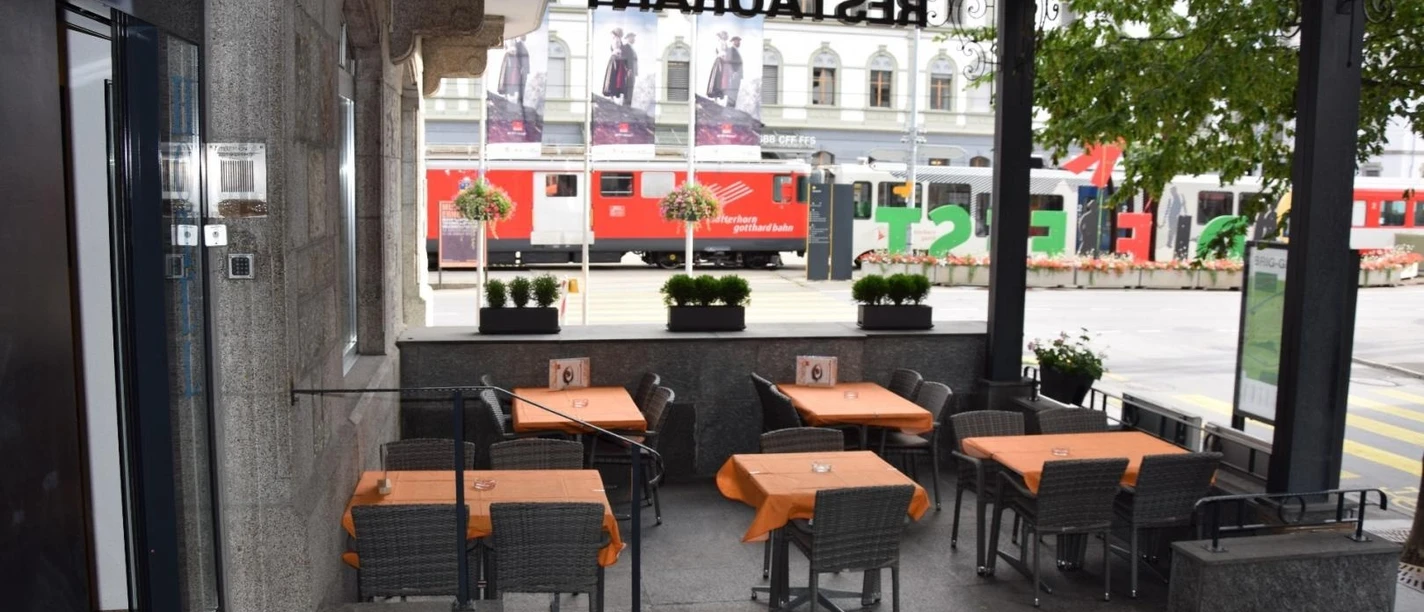 Aussenbreich mit Blick zum Bahnhof