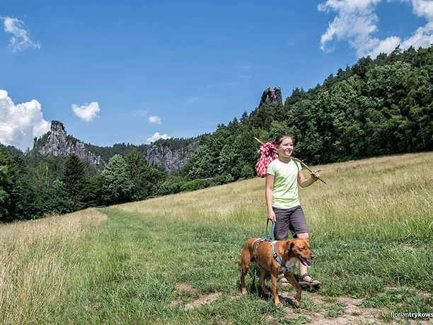 Mit dem Vierbeiner auf Tour | Foto: Florian Trykowksi Mit dem Vierbeiner auf Tour | Foto: Florian Trykowksi
