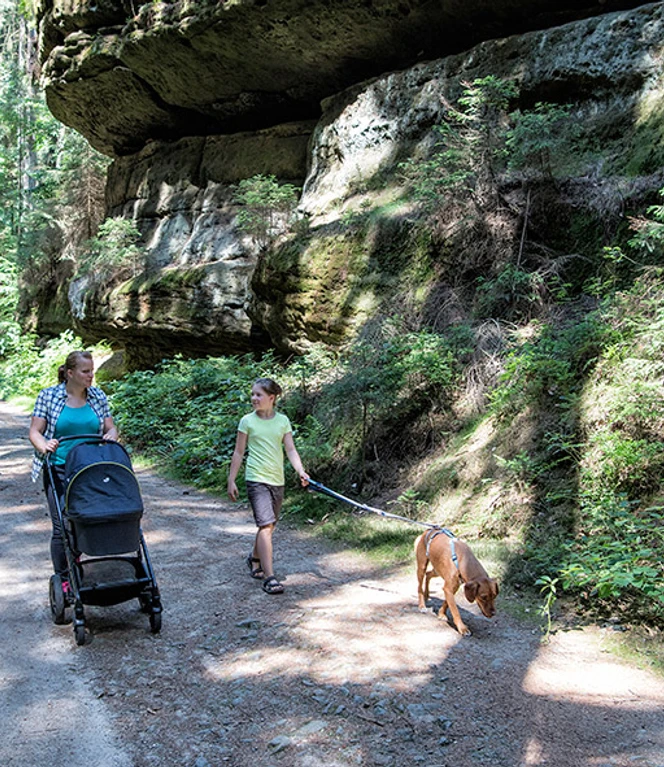 Mit dem Kinderwagen auf Wanderung | Foto: Florian Trykowksi Mit dem Kinderwagen auf Wanderung | Foto: Florian Trykowksi
