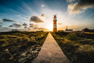 Elektrischer Leuchtturm Borkum Electric lighthouse Borkum