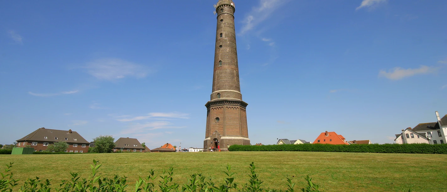 Neuer Leuchtturm Borkum New Borkum lighthouse
