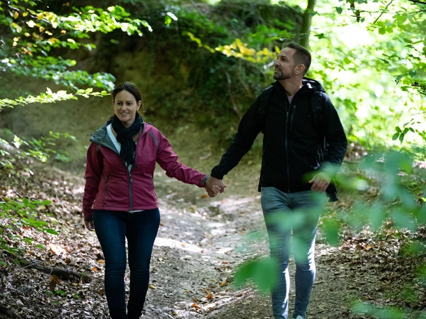 Auf schönen Wegen durch den Kleinen Berg in Bad Iburg
