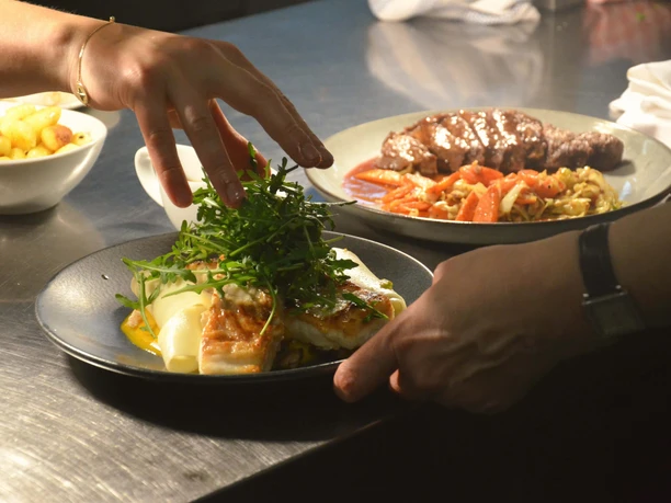 Gute Küche im Bio-Restaurant Goldwerth Gute Küche im Bio-Restaurant Goldwerth