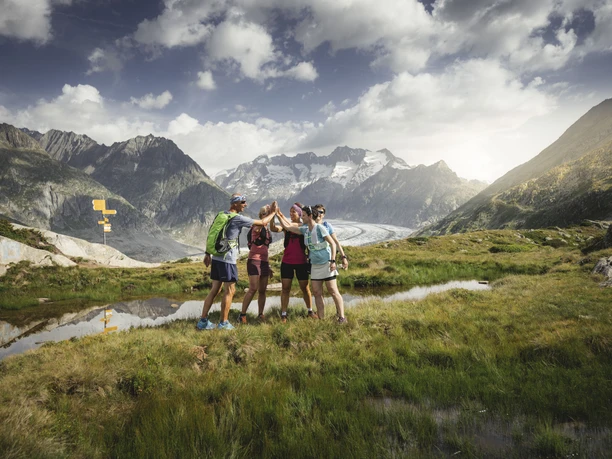 Trailrunning in der Aletsch Arena