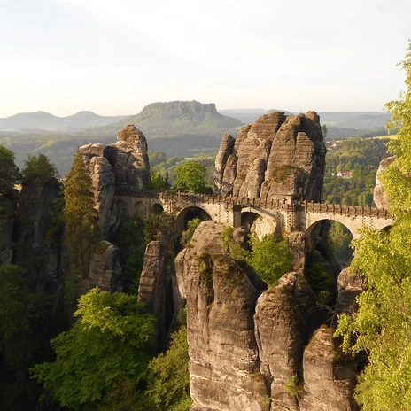 Basteibrücke in der Sächsischen Schweiz