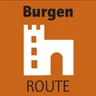 Wegmarkierung Wanderweg Burgen-Route Wegmarkierung Wanderweg Burgen-Route
