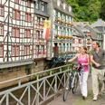In der romantischen Altstadt von Monschau