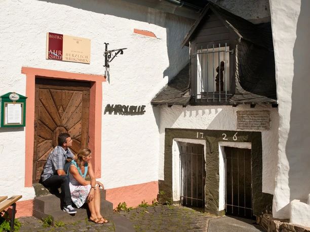 Ahrquelle in Blankenheim, EifelSpur Wo die Ahr entspringt