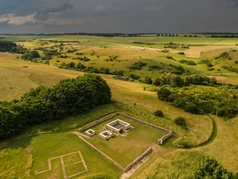 Das Matronenheiligtum auf der Etappe 6 des Eifelsteigs