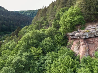 Kauley-Felsen bei Kordel, Eifelsteig-Etappe 14