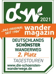 Deutschlands schönster Wanderweg Platz 2