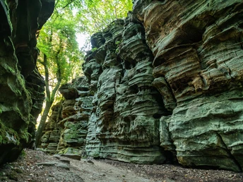 Felsen in der Teufelsschlucht, Felsenweg 6