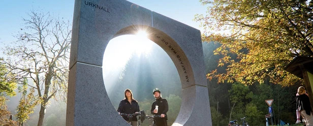 Der Urknall auf dem Kosmosradweg Kleine Kyll