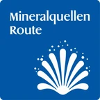Radwege Eifel: Wegmarkierung Mineralquellen-Route Radwege Eifel: Wegmarkierung Mineralquellen-Route