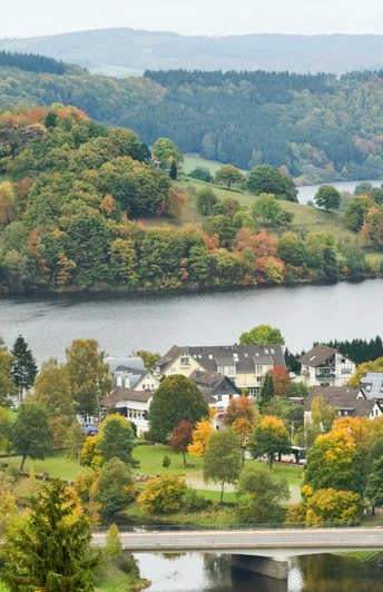 Wanderweg Rur-Olef-Route: Ausblick auf Einruhr