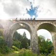 Ein Höhepunkt der Radroute: Das Reichensteiner Viadukt der Vennbahn