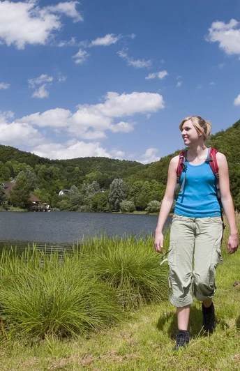 Blick auf den Waldsee Rieden