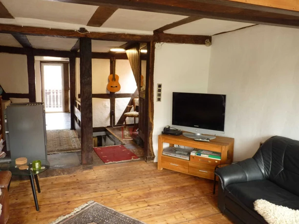 Ferienhaus Rosa Blume, Wohnzimmer.jpg