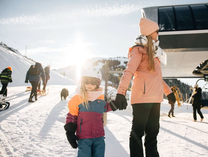 Familienausflug am Wiriehorn Familienausflug am WiriehornSortie en famille au Wiriehorn