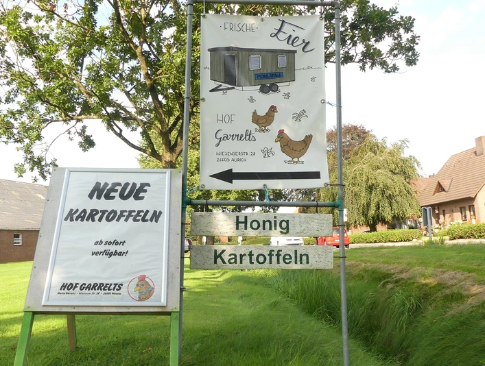 Hofladen Garrelts Aurich Schilder Hofladen Garrelts Aurich Schilder