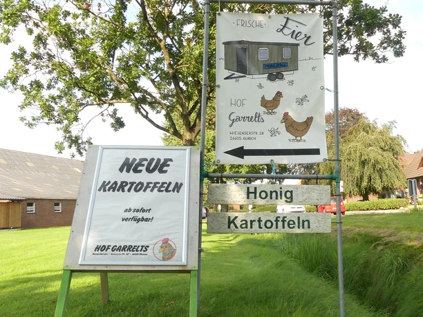 Hofladen Garrelts Aurich Schilder Hofladen Garrelts Aurich Schilder