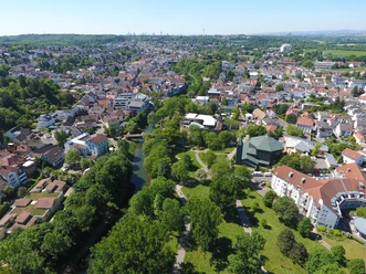 Bad Vilbel von oben Bad Vilbel von oben