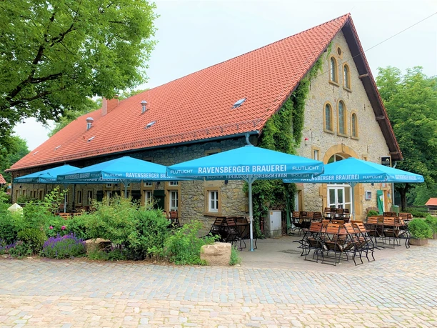 Der Meierhof Olderdissen lädt zur Einkehr ein.